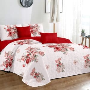 لحاف نفرين مضغوط مشجر 6 قطع - متعدد الالوان