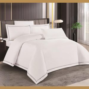 مفرش فندقي نفرين 6 قطع ساده