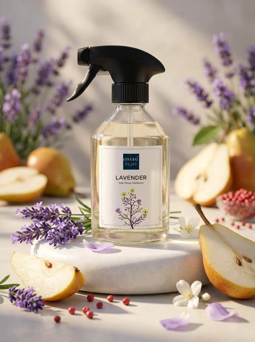 معطر مفارش لافندر الفاخر – إحساس الهدوء البنفسجي